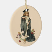  Afstuderen, gefeliciteerde collega's! Keramisch Ornament (Rechts)