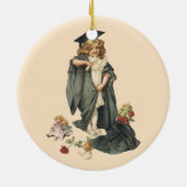  Afstuderen, gefeliciteerde collega's! Keramisch Ornament (Achterkant)