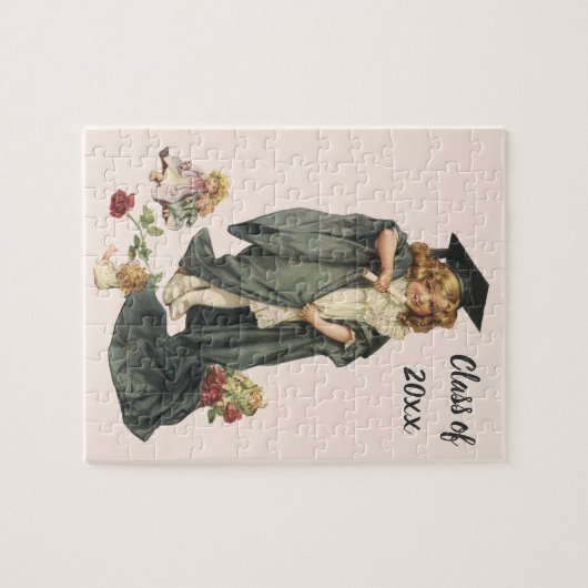 Afstuderen, gefeliciteerde collega's! Legpuzzel (Horizontaal)