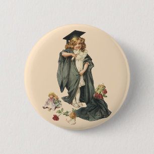  Afstuderen, gefeliciteerde collega's! Ronde Button 5,7 Cm