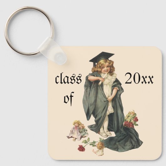  Afstuderen, gefeliciteerde collega's! Sleutelhanger (Voorkant)