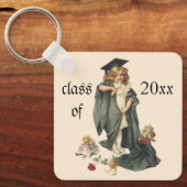  Afstuderen, gefeliciteerde collega's! Sleutelhanger (Voorkant)