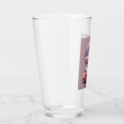 Afstuderen gegraveerde fotobal glas (Rechts)