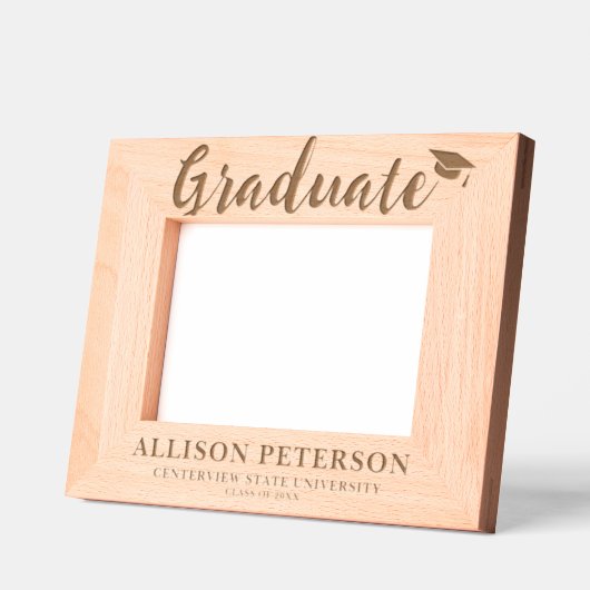 Afstuderen Gegraveerde Lijstjes (Links)