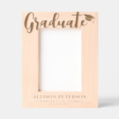 Afstuderen Gegraveerde Lijstjes (Voorkant)