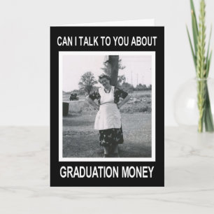 Afstuderen geld - GRAPPIG Kaart