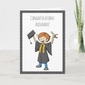 Afstuderen - Gepersonaliseerd Afstuderen Kaart (Voorkant)