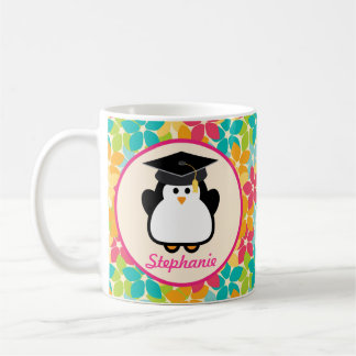Afstuderen gepersonaliseerd penguin cadeauidee koffiemok