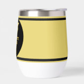 Afstuderen Gepersonaliseerd Zwart en Goud Pet (Links)