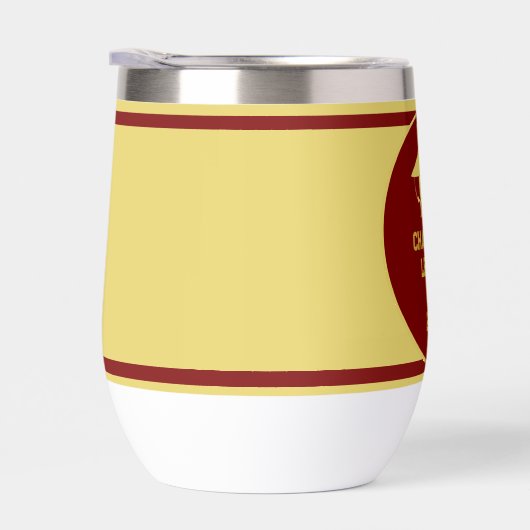 Afstuderen Gepersonaliseerde Maroon en Goud Pet (Rechts)