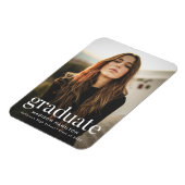 Afstuderen geraffineerde foto magneet (Linkerzijde)