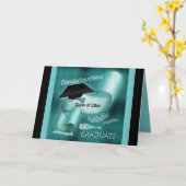 Afstuderen Geschenken mannen Vrouwen Elegant Kaart (Gele Bloem)