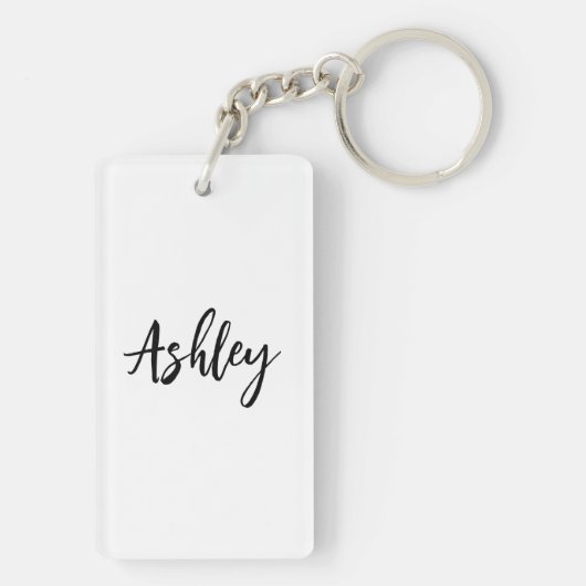 Afstuderen geschenken voor haar, Klasse van 2025 K Sleutelhanger (achterkant)