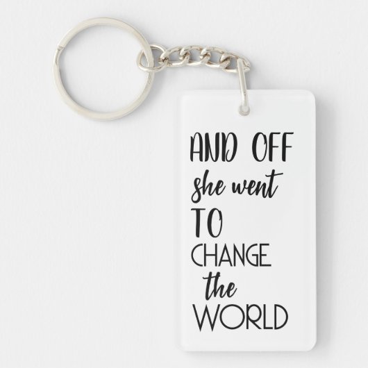 Afstuderen geschenken voor haar, Klasse van 2025 K Sleutelhanger (Voorkant)