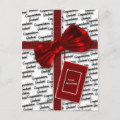 Afstuderen geschenken voor mannen en vrouwen begro aankondigingskaart (Voorkant)