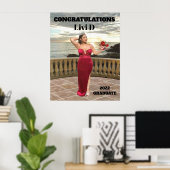 AFSTUDEREN GEVESTIGD POSTER (Thuiskantoor)