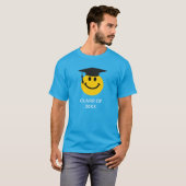 Afstuderen gezicht t-shirt (Voorkant volledig)