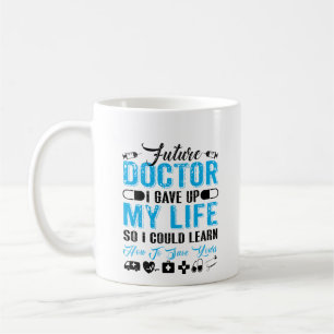 Afstuderen Gift for Future Doctor Physician Koffiemok