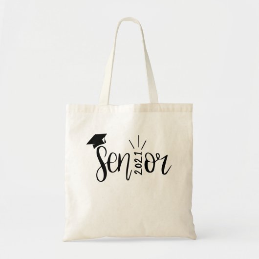 Afstuderen Gift, klasse 2021, senior 2021 Tote Bag (Voorkant)