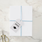 Afstuderen Gift Label, Klasse van 2025 Label, Kraf Cadeaulabel (Met Touw)