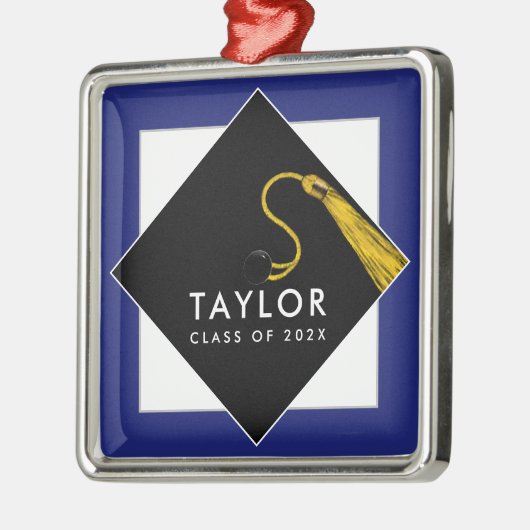 Afstuderen Gift Metalen Ornament (Links)