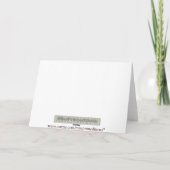 Afstuderen Gift Money Enclosure Kaart (Achterkant)