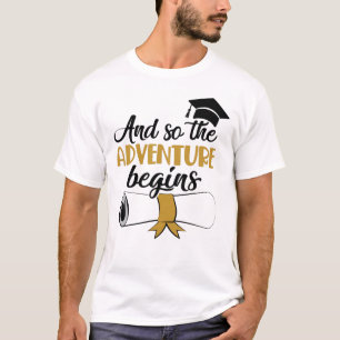 Afstuderen Gift voor hem haar T-shirt