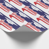 Afstuderen Gift Wrap Cadeaupapier (Hoek)