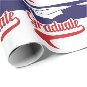 Afstuderen Gift Wrap Cadeaupapier (Rol Hoek)