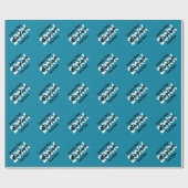 Afstuderen Gift Wrap - HAMbyWG Cadeaupapier (Vlak)