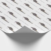 Afstuderen Gift Wrap voor Zweeds-Amerikaanse stude Cadeaupapier (Hoek)