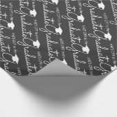 Afstuderen Gift Wrapper Cadeaupapier (Hoek)