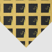 Afstuderen Gifts Gold Tissuepapier (Detail)