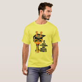 AFSTUDEREN-GIRAFFE T-SHIRT (Voorkant volledig)