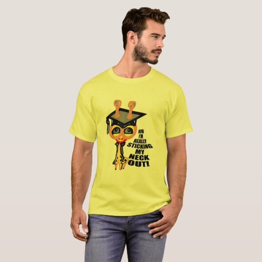 AFSTUDEREN-GIRAFFE T-SHIRT (Voorkant volledig)
