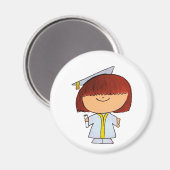 Afstuderen Girl Magneet (Voorkant / Achterkant)