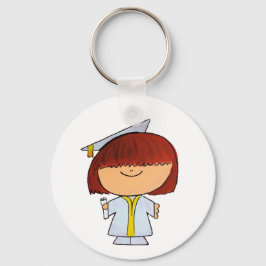 Afstuderen Girl Sleutelhanger