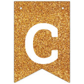 Afstuderen Glam Gold Creëer Uw klasse Vlaggetjes (Tweede vlag)