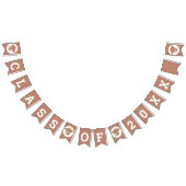 Afstuderen Glam Roos Gold Creëer Vlaggetjes (Alle)