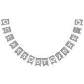 Afstuderen Glam Silver Creëer Uw klasse van Vlaggetjes (Alle)