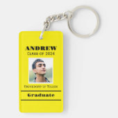 Afstuderen Gleam ter ere van het succes in elke sl Sleutelhanger (achterkant)