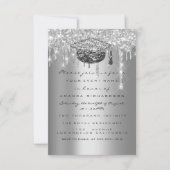 Afstuderen Glitter Silver Grey Drids Cup Kaart (Voorkant)