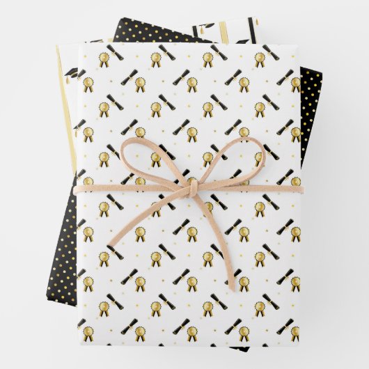 Afstuderen Glory Set 3 Inpakpapier Vel (In situ)