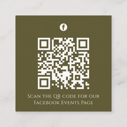 Afstuderen Gold Calligrafie QR Code Social Media Informatiekaartje (Achterkant)