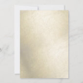 Afstuderen Gold met Afstudeerder Pet Diploma Aankondiging (Achterkant)