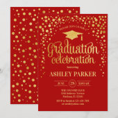 Afstuderen - Gold Red Kaart (Voorkant / Achterkant)