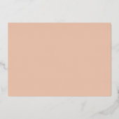 Afstuderen Gold Script - Folie - Foto Folie Uitnodiging (Achterkant)