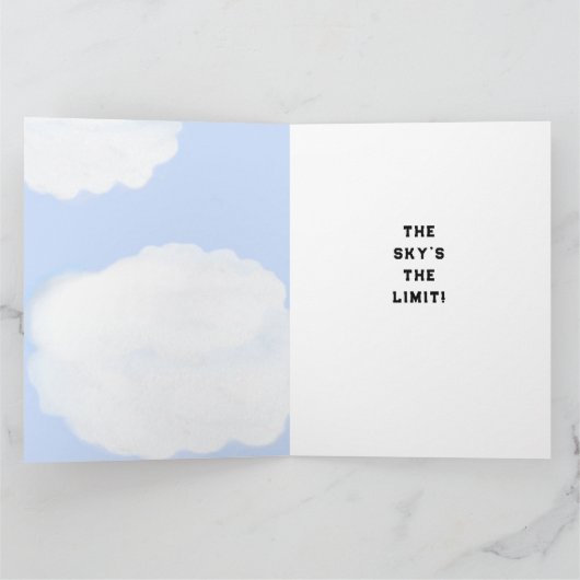 Afstuderen golfthema kaart (Binnen)