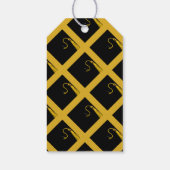 Afstuderen gouden cadeau Labels Cadeaulabel (Achterkant)