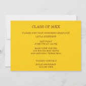 Afstuderen Gouden Gefeliciteerd met de Afstuderen  Kaart (Achterkant)